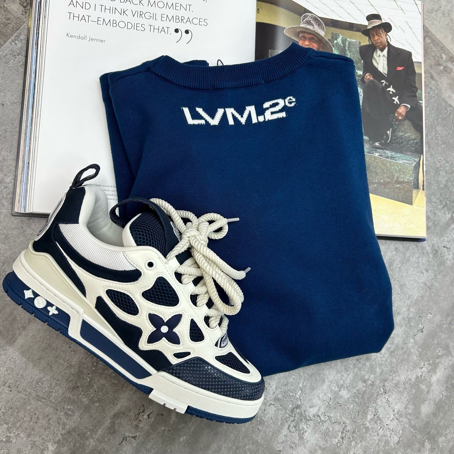 LVE - SKATES TRAINER - NAVY (PRE-ORDER)