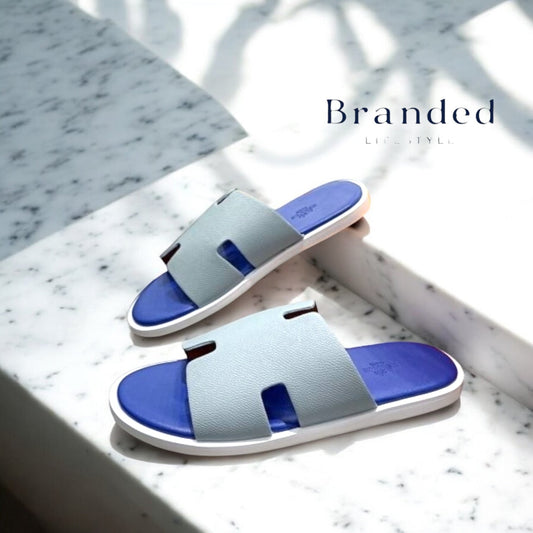 (PRE-ORDER) HMES - SLIDES - BLUE/GREY