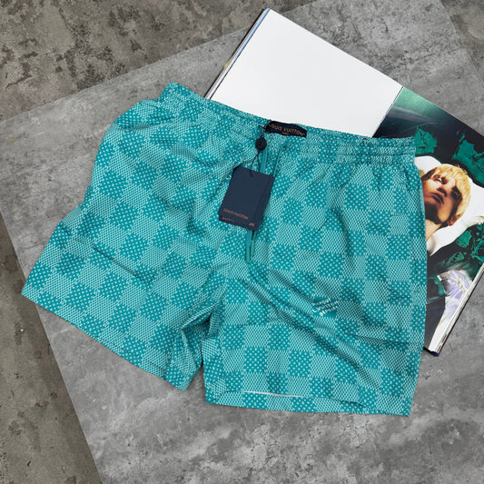 LVE - DAMIER SWIMS - GREEN