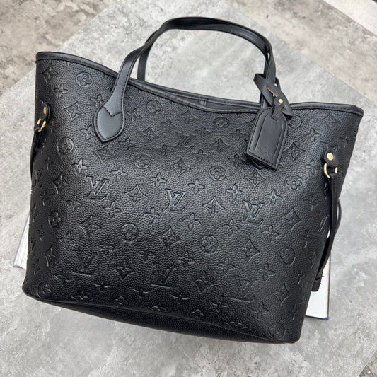 LVE - NEVERFULL TOTE SMALL MONO - BLACK