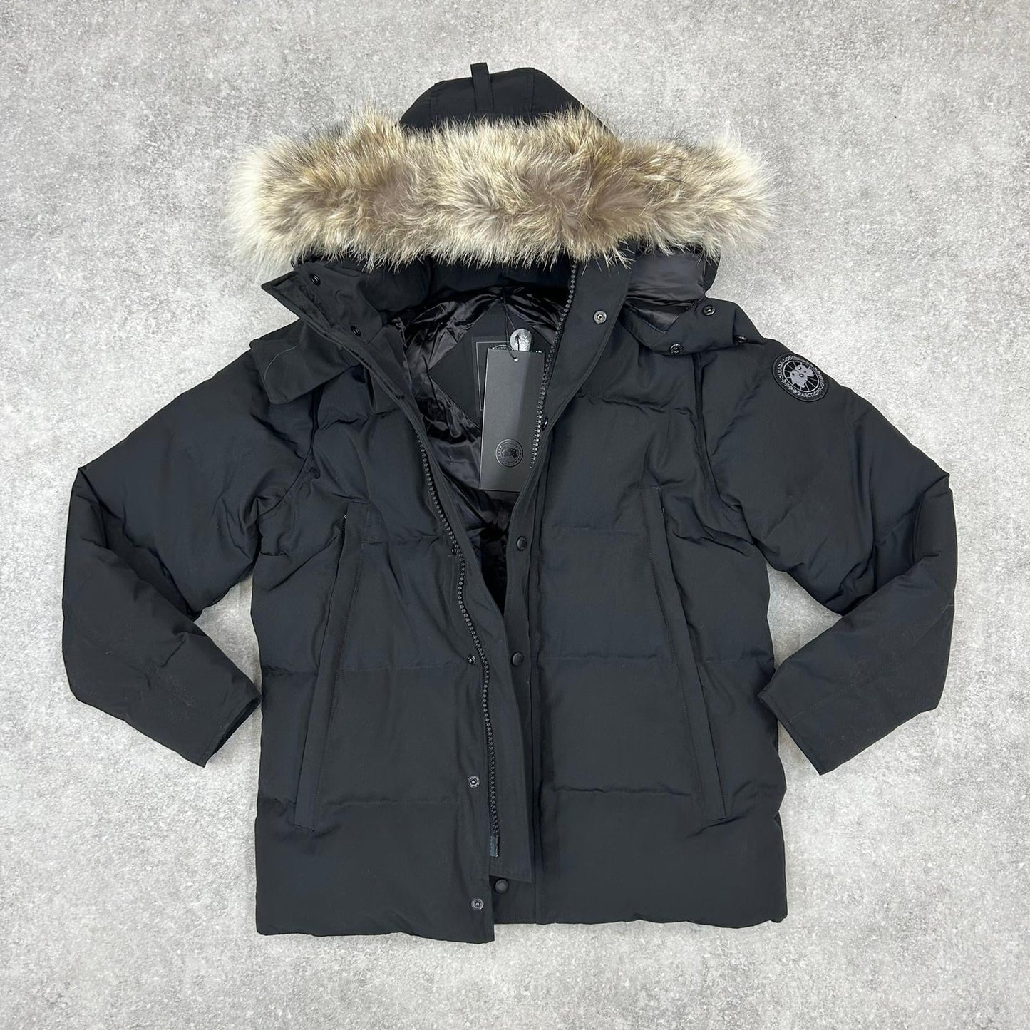 (PRE-ORDER) CG - BLACK BADGE WYNDHAM BLACK COAT