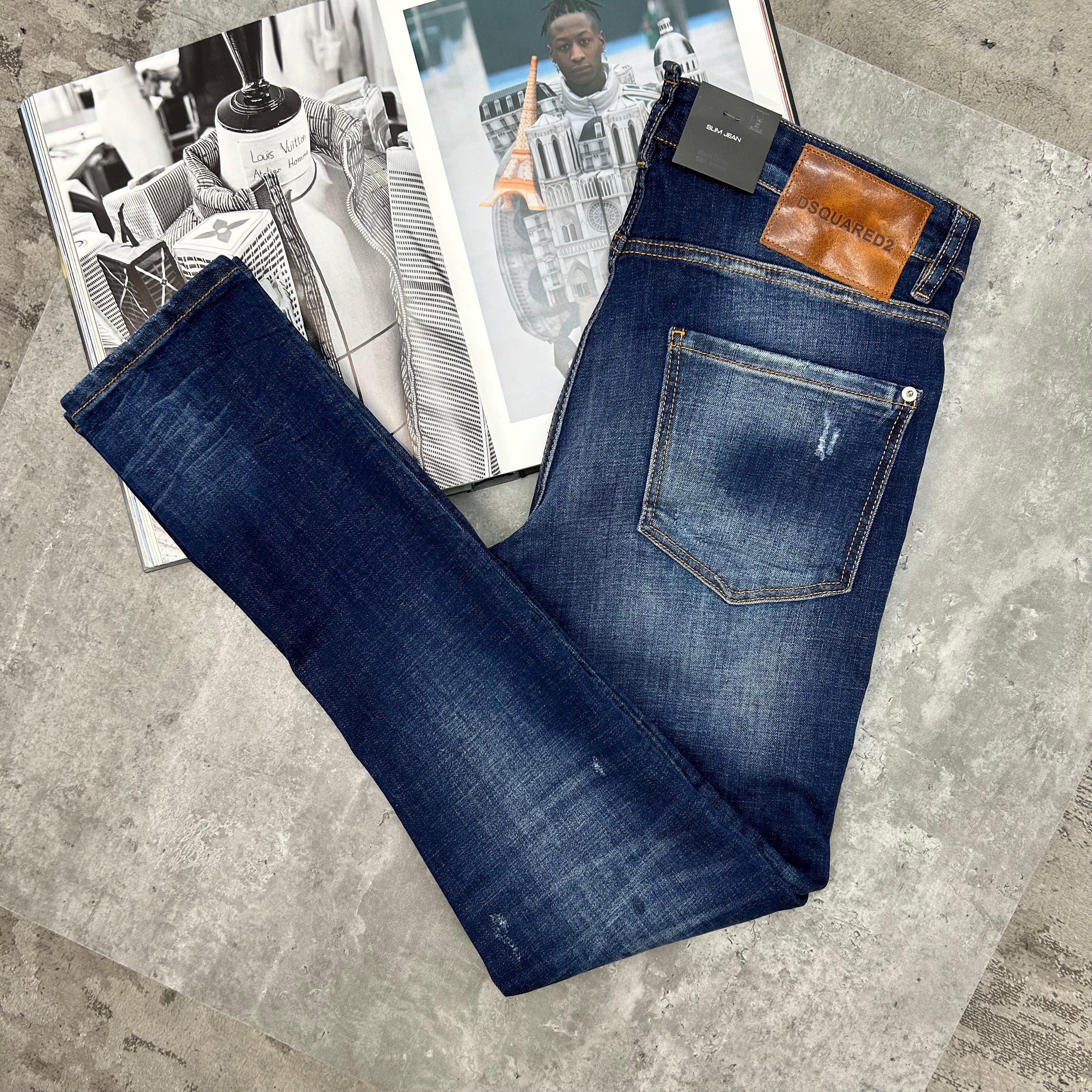 D2- JEANS - NAVY