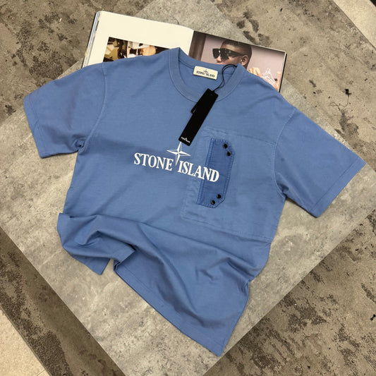 SI - POCKET T-SHIRT - BLUE