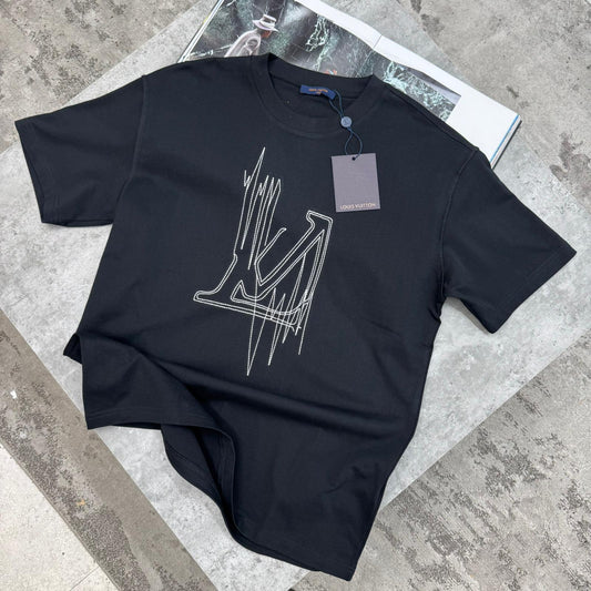 LVE - STITCH T-SHIRT - BLACK