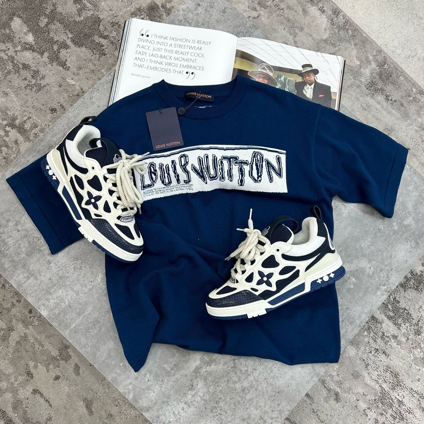 LVE - SKATES TRAINER - NAVY (PRE-ORDER)