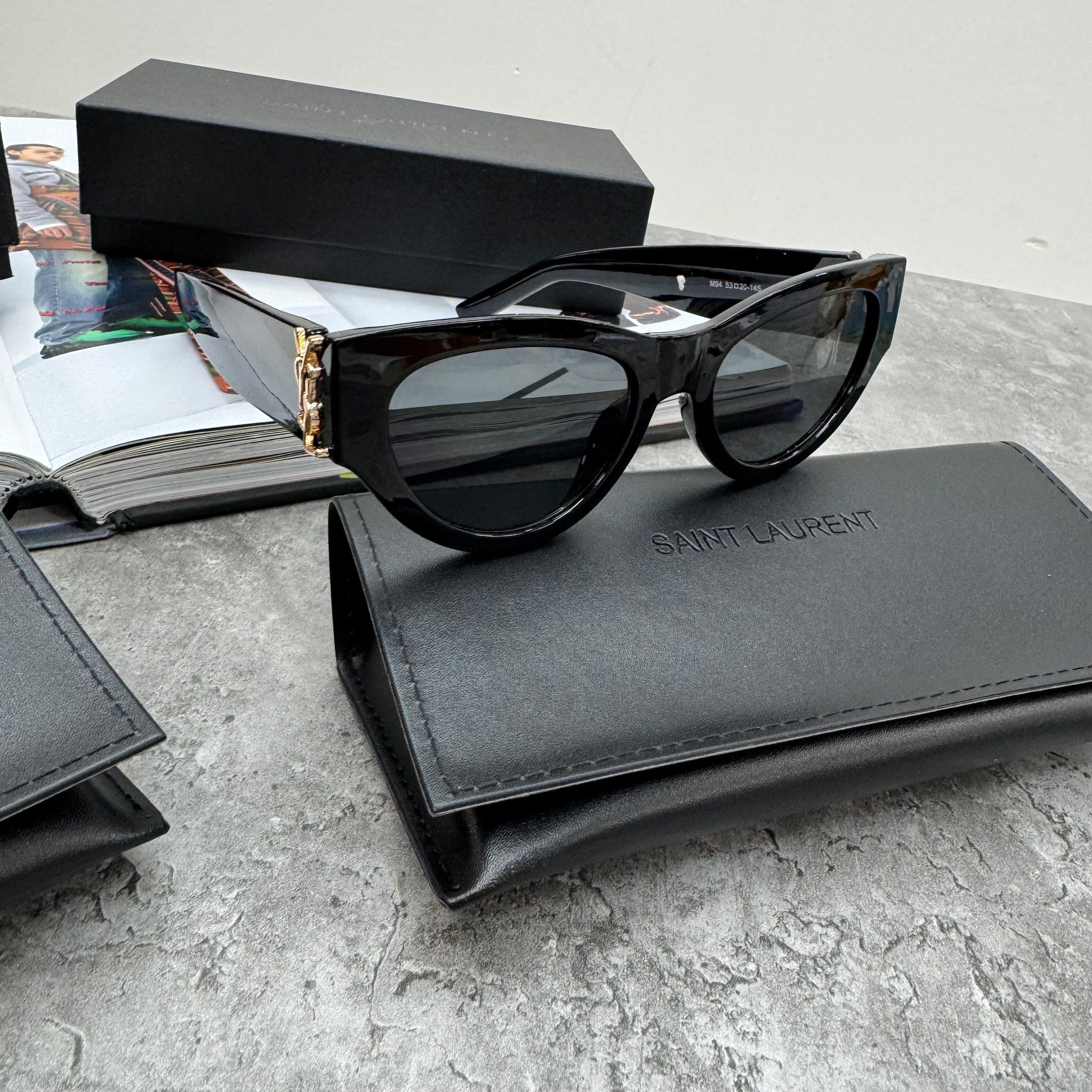 YSL - SUNGLASSES - BLACK