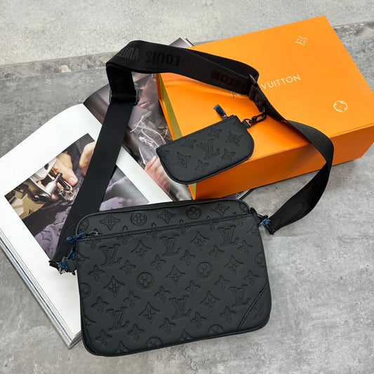 (PRE ORDER) LVE - TRIO BAG - BLACK