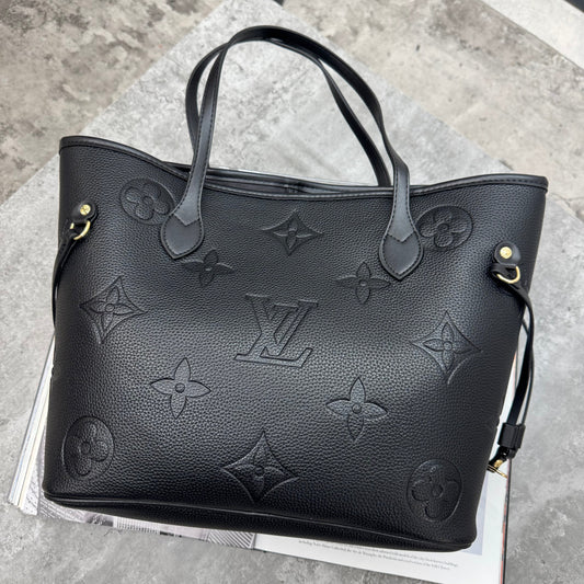 LVE - NEVERFULL TOTE LARGE MONO - BLACK