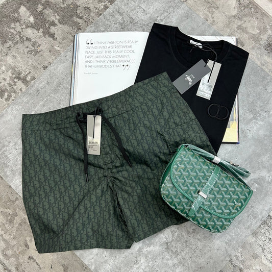 DIOR - OBLIQUE SWIMS - KHAKI