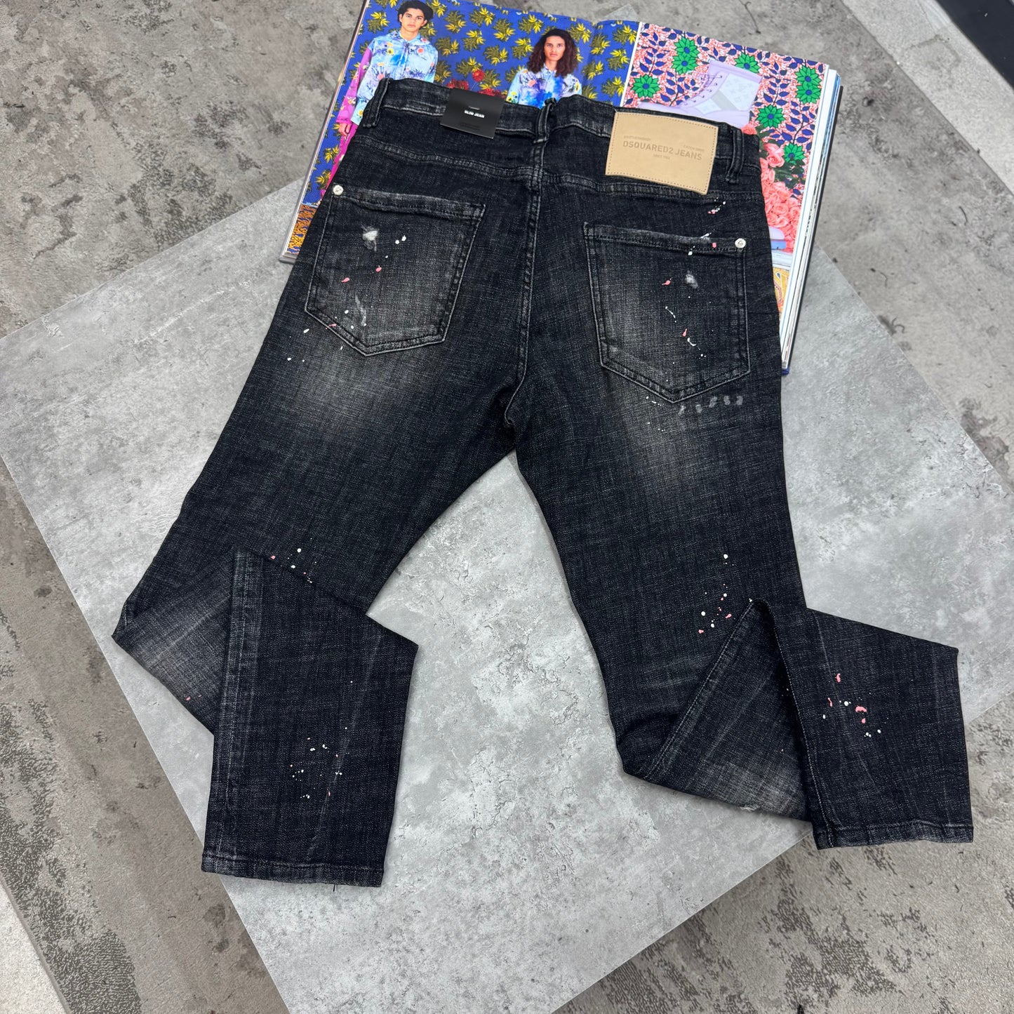 D2 - JEANS - BLACK