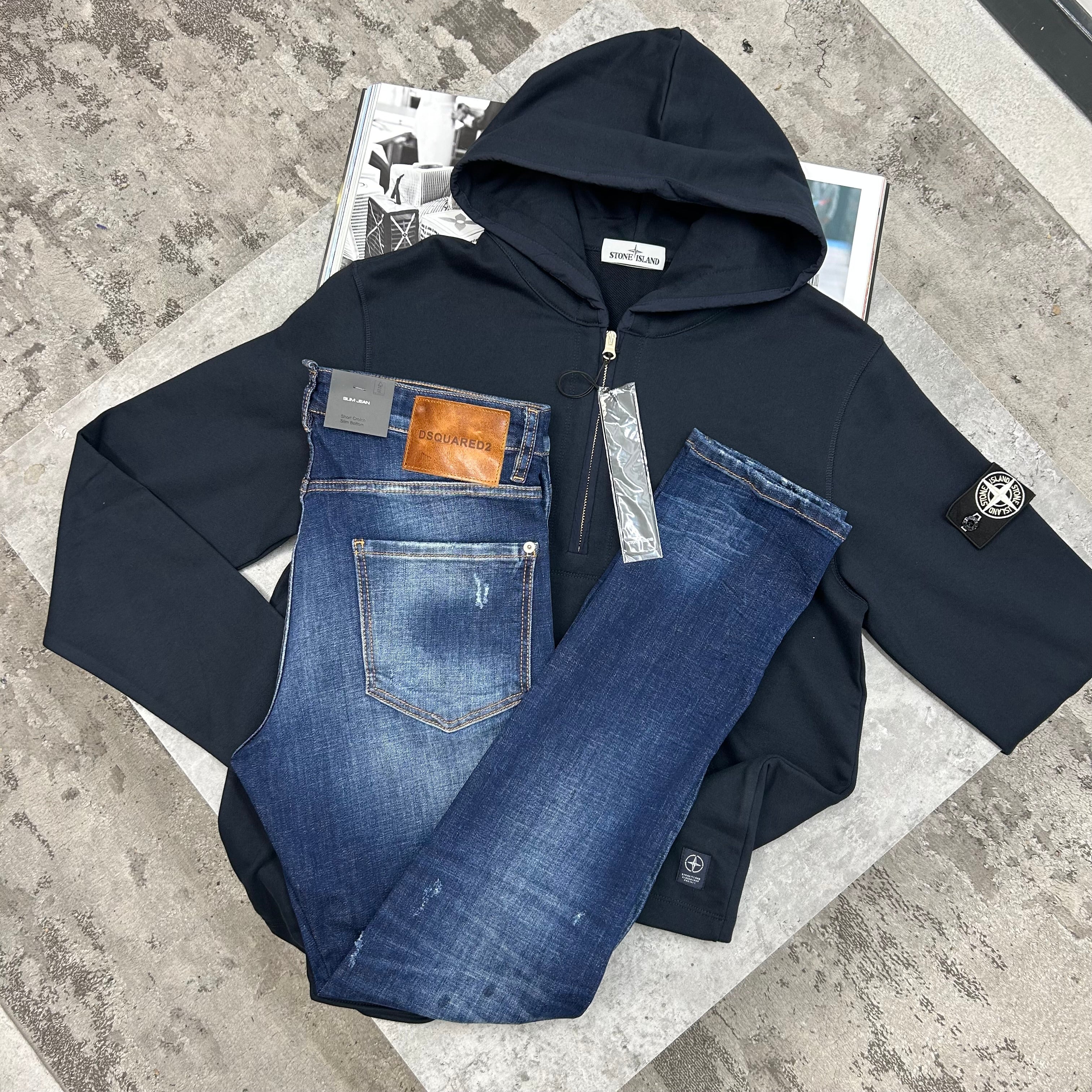 D2- JEANS - NAVY