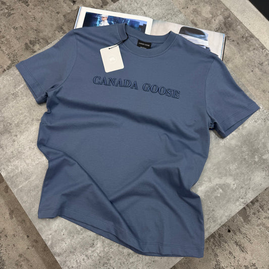 CG - EMBROIDED LOGO T-SHIRT - NAVY