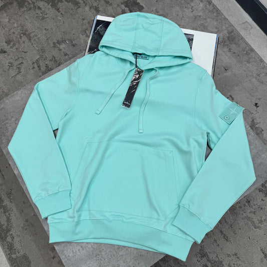 SI - GHOST BADGE HOODIE - MINT