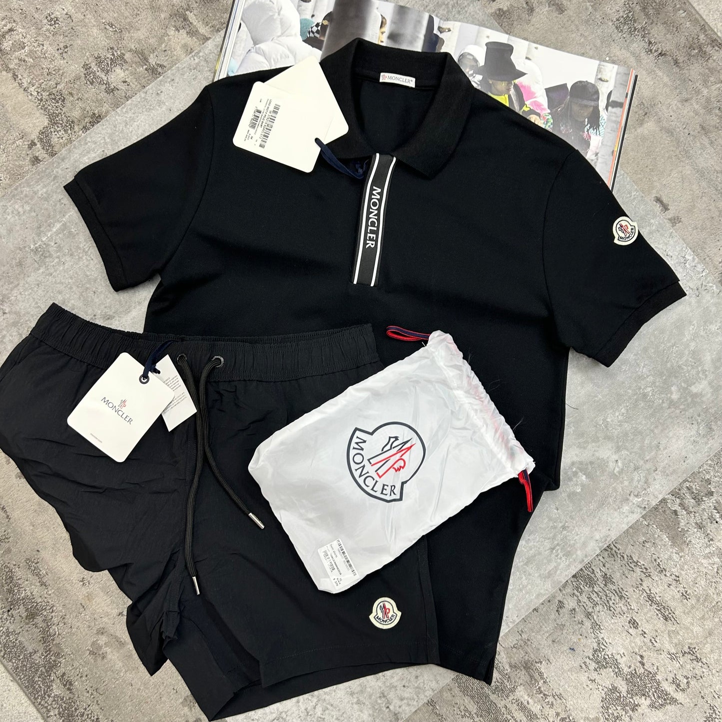 MNCLR - POLO - BLACK