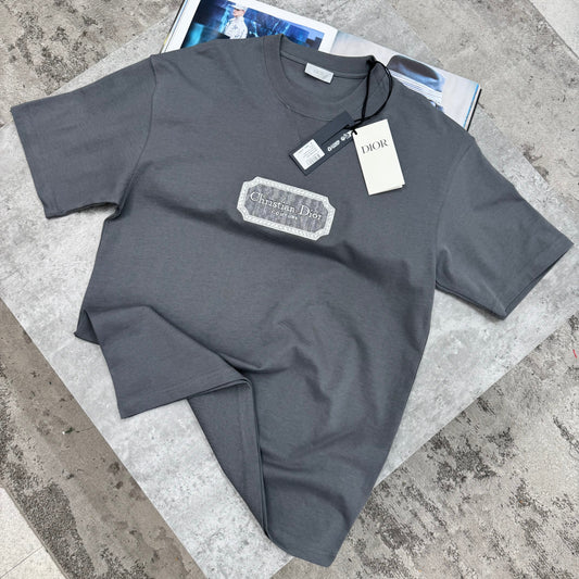 CD - COUTURE T-SHIRT - CHARCOAL