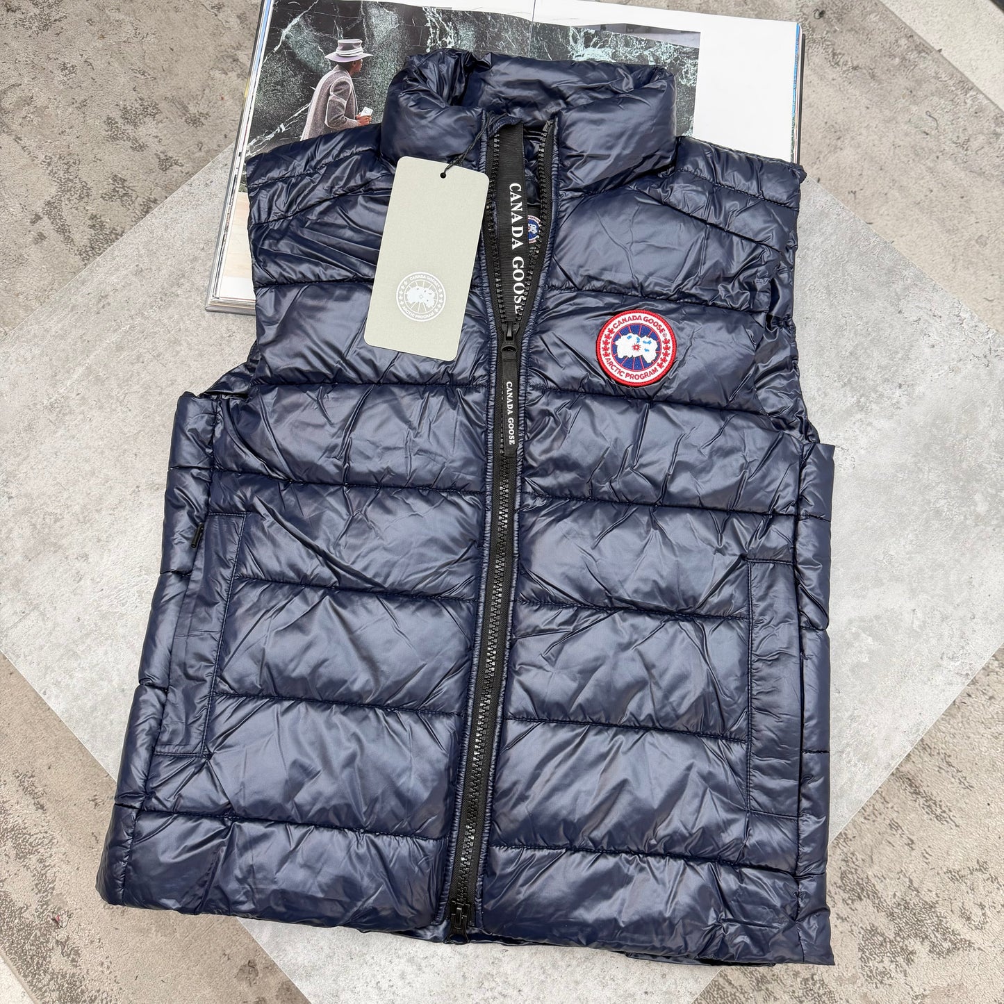 CG - CROFTON GILET - NAVY