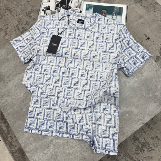 FDI - T-SHIRT - BLUE/WHITE