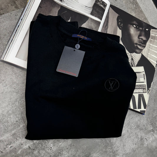 LVE - CIRCLE LOGO T-SHIRT - BLACK