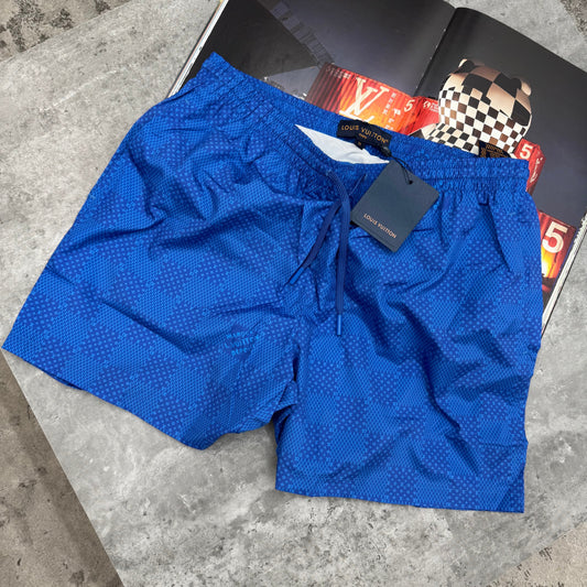 LVE - DAMIER SWIMS - BLUE