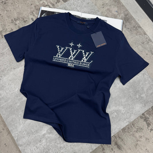 LVE - LOVERS UNITED T-SHIRT - NAVY
