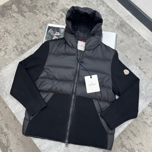 (PRE-ORDER) MNCLR - KNITTED JACKET - BLACK