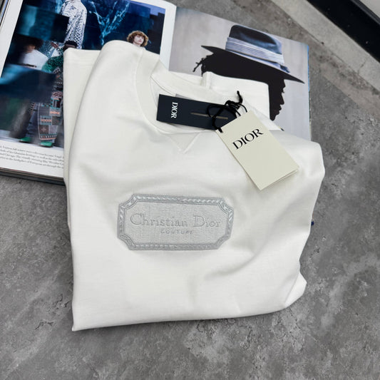 CD - COUTURE T-SHIRT - WHITE