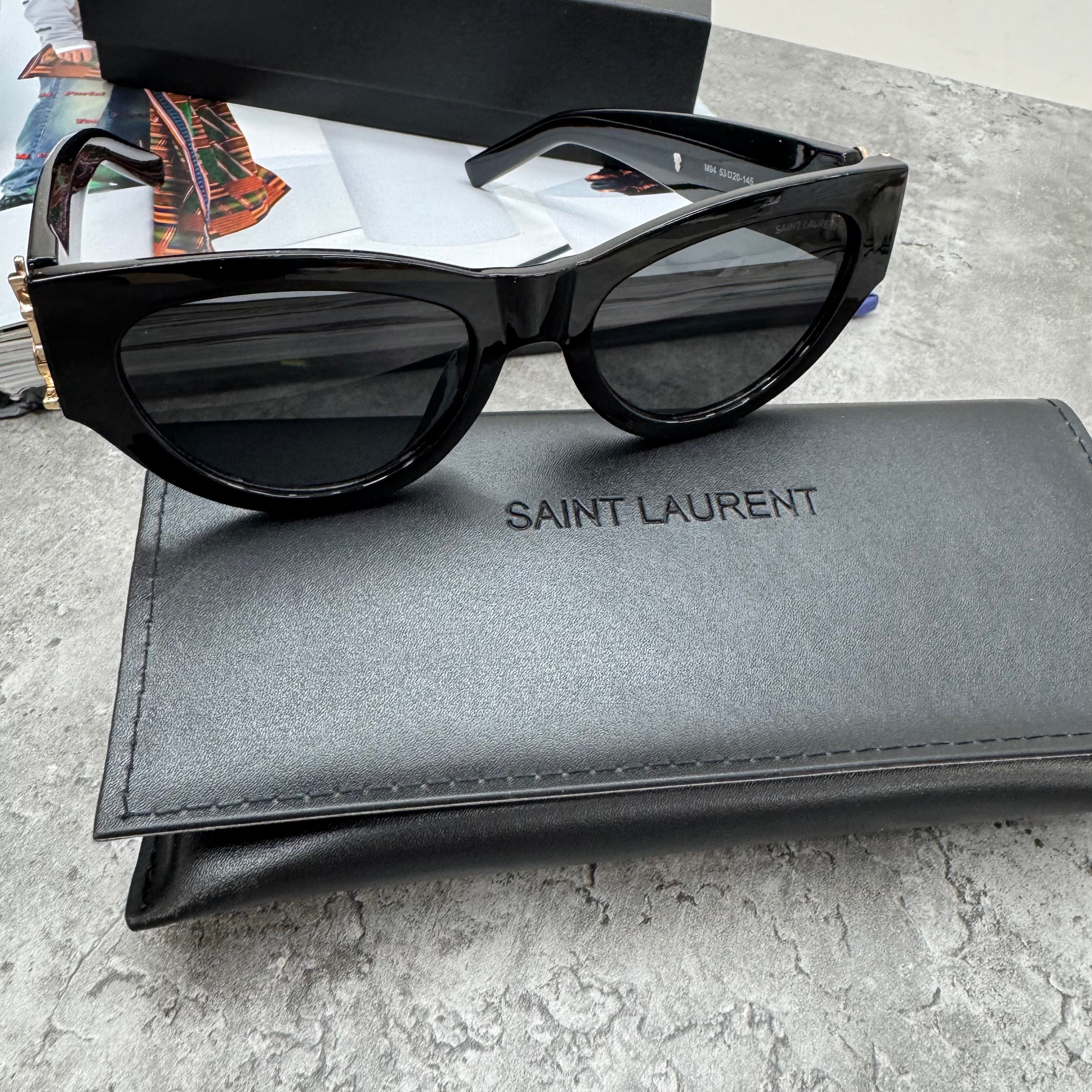 YSL - SUNGLASSES - BLACK