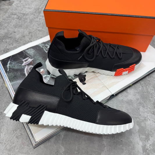 HMES - TRAINERS - BLACK/WHITE