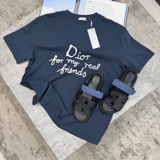 CD - FRIEND RELAXED FIT T-SHIRT - NAVY