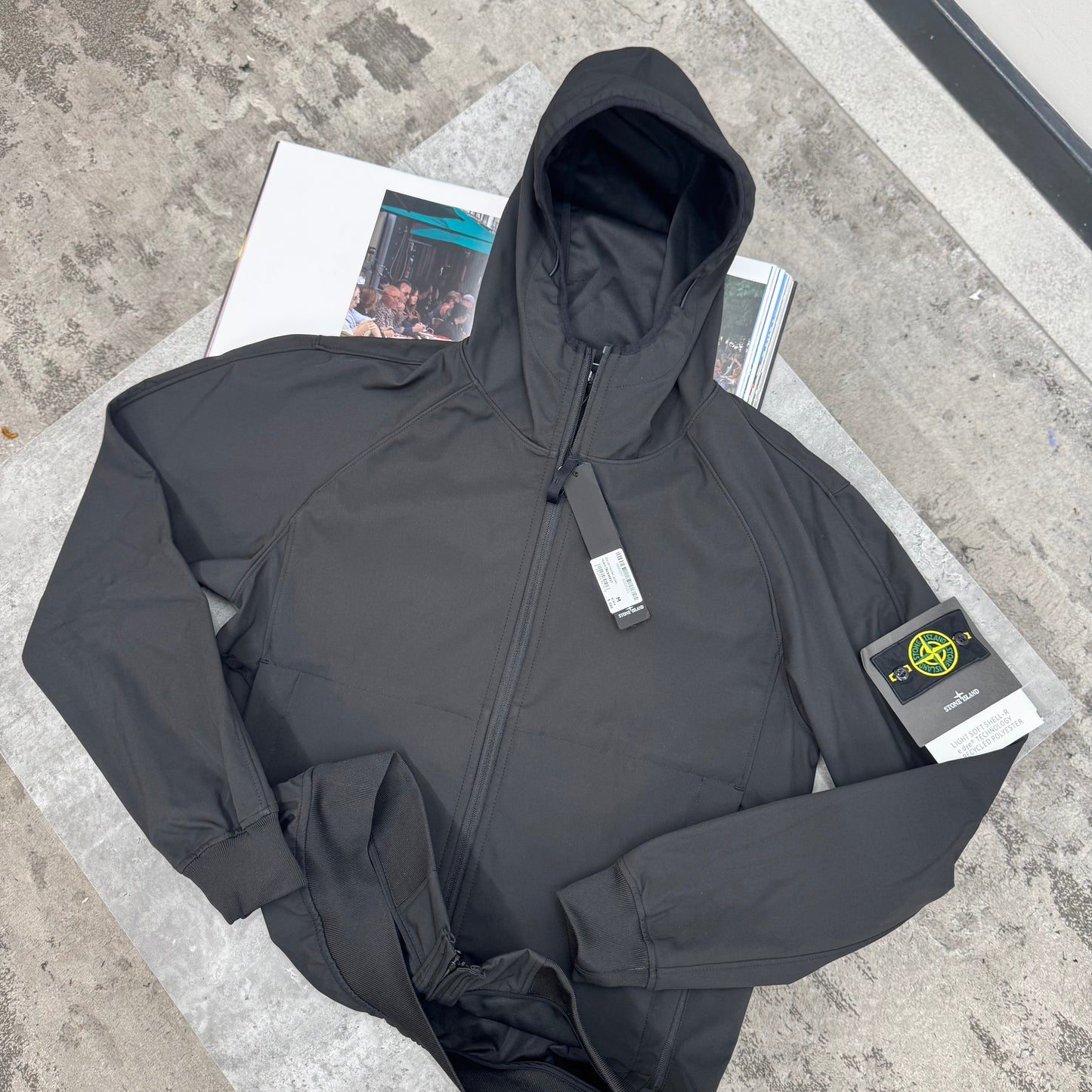 SI - SOFT SHELL JACKET - BLACK