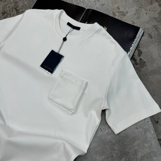 LVE - POCKET T-SHIRT - WHITE