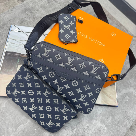 LVE - TRIO BAG - NAVY/WHITE
