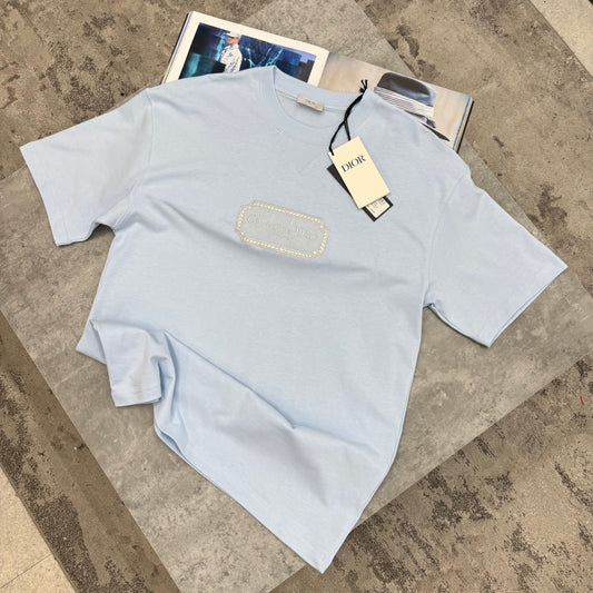 CD - COUTURE T-SHIRT - LIGHT BLUE