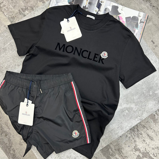 MONCLER - T-SHIRT - BLACK