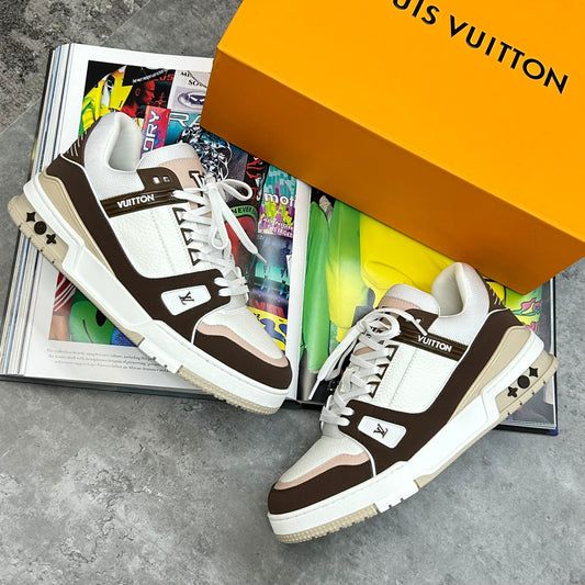 LVE - TRAINERS - BROWN/WHITE (PRE-ORDER)